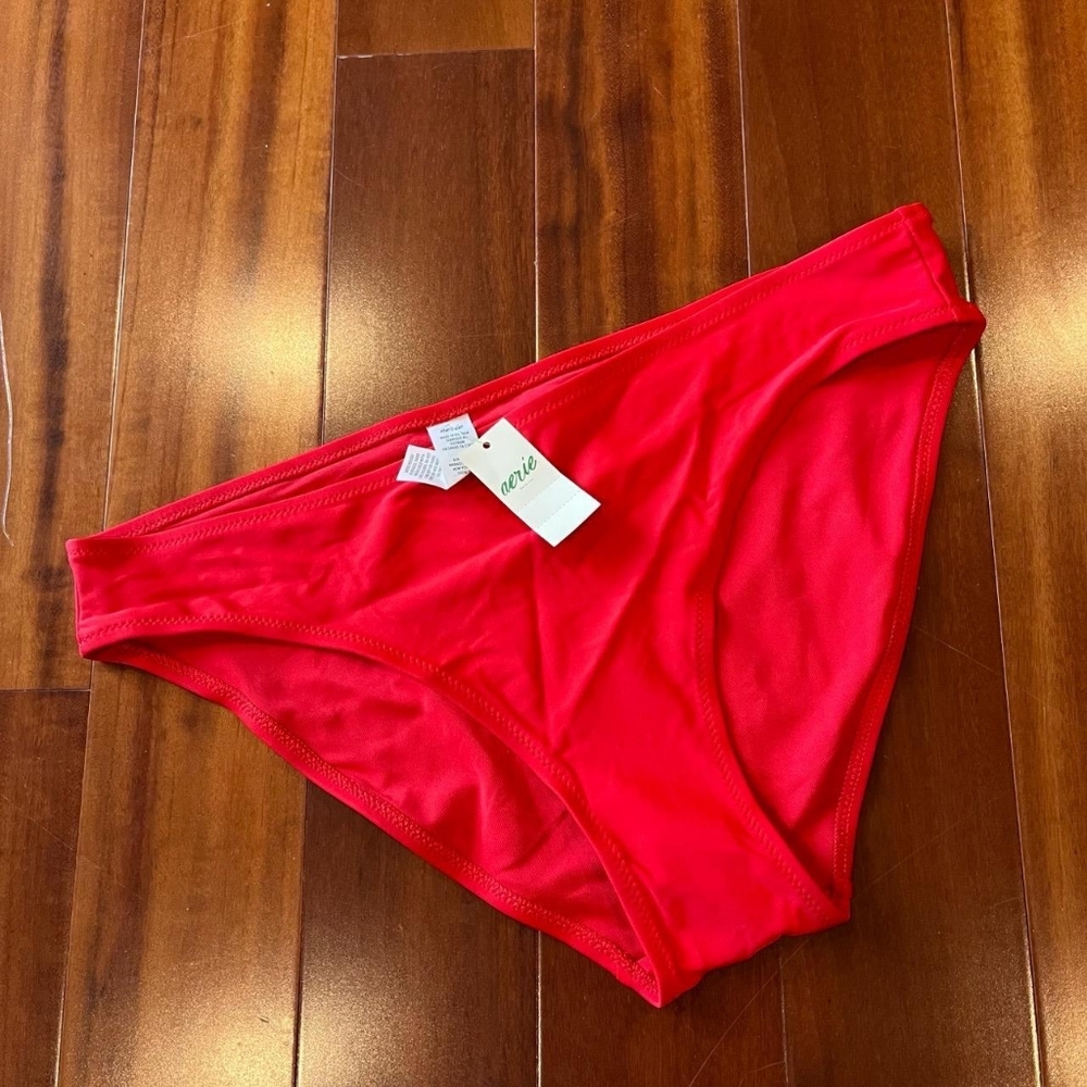 Aerie Red Bikini Bottom